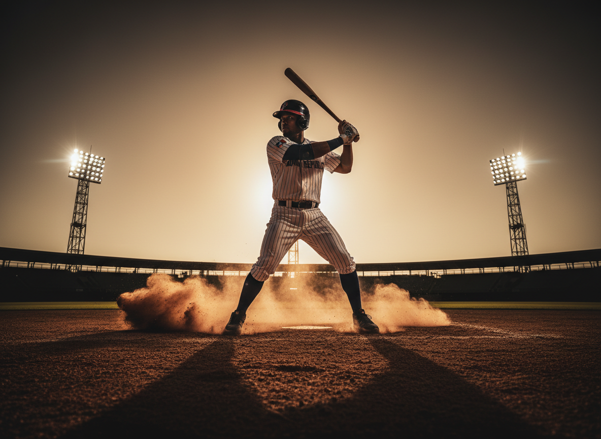 dominican baseball player in the batter box getting ready to hit a baseball in a baseball game
