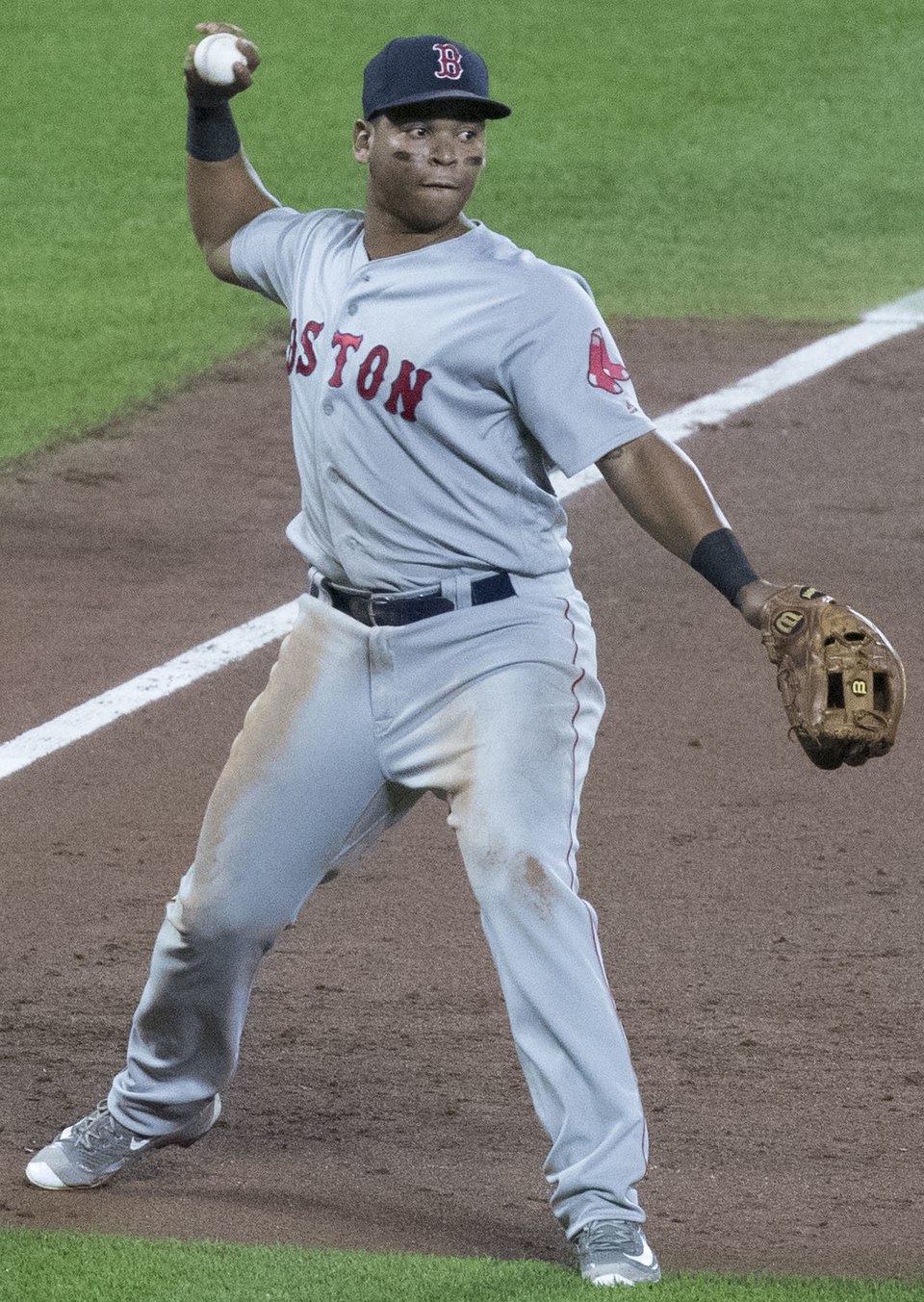 Rafael Devers, Dominican MLB star with the Boston Red Sox