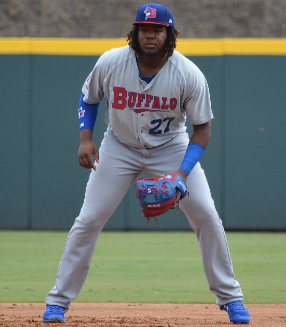Vladimir Guerrero Jr., Dominican-Canadian MLB star with the Toronto Blue Jays